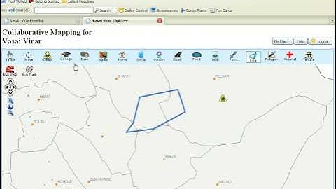 Web GIS digitization