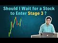 Should I Wait for a Stock to Enter Stage 3 ?