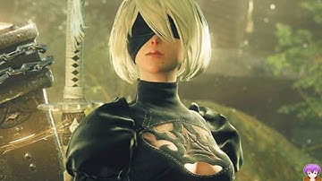 When Chibi Explodes in Anger - NieR Automata Twitch Stream Highlight