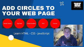 Five ways to add circles to your HTML web pages.