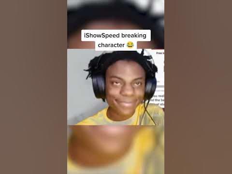 Ishowspeed breaking character 😀😂 - YouTube