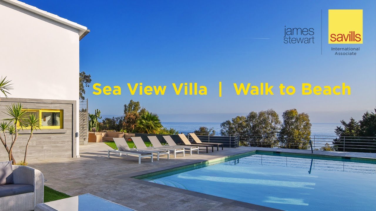 Sea View Villa Walking Distance to the Beach | Guest Apartment | Next to Sotogrande