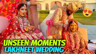 Lakhneet ki Shaadi ke Unseen Moments 😍 | Lakhneet BTS