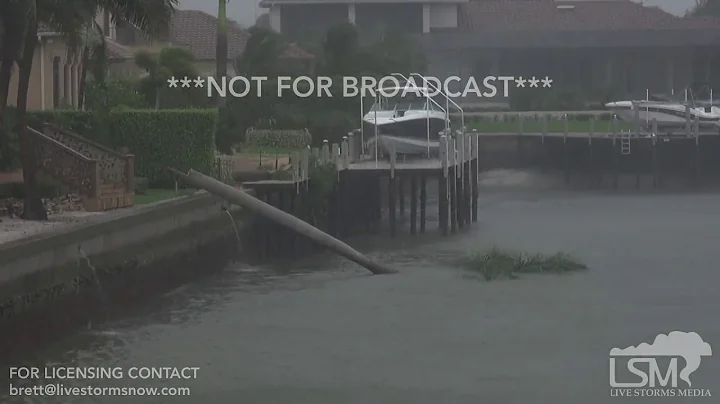 9-10-2017 Marcos Island, Fl Hurricane Irma drains ...