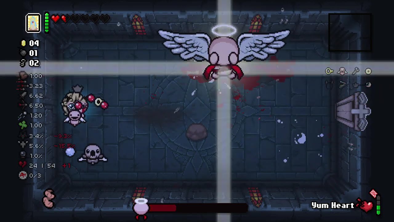 Binding of Isaac: Repentance | Day 1 Run – Tainted Magdalene (No Commentary)