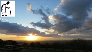 Sunset viewed from Tog Hill 160430 FULL VERSION