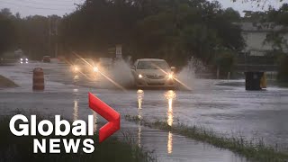 Tropical Storm Eta hits Florida with heavy rainfall, high winds