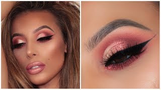 HUDA BEAUTY DESERT DUSK PALETTE TUTORIAL !!!