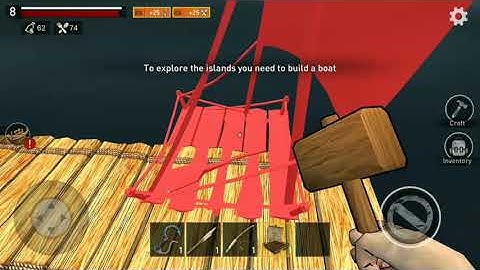 RAFT: Original Survival Game - Gameplay Walkthrough Part 1 (Android Games)