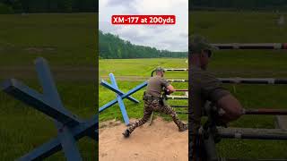 XM-177 at 200yds
