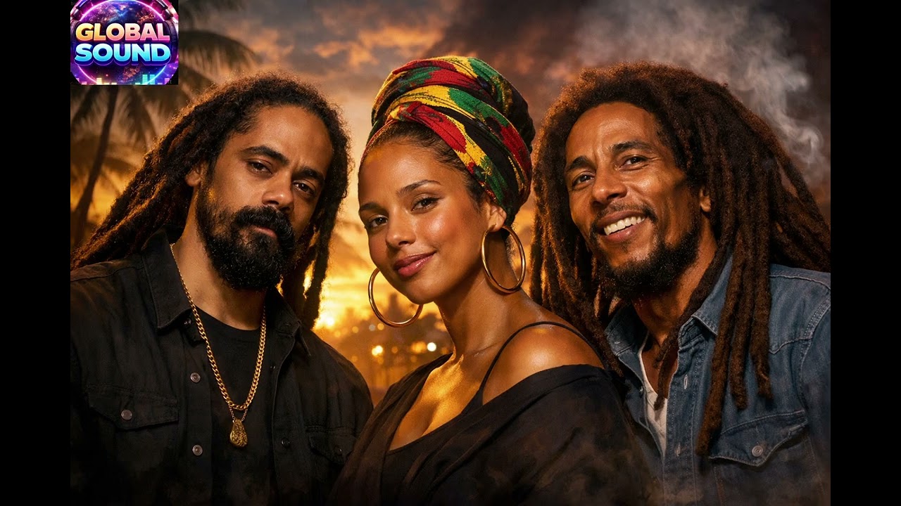 Damain Marley ft Alicia Keys and Bob Marley  - FOLLOW ME(Official Ai music video)2026