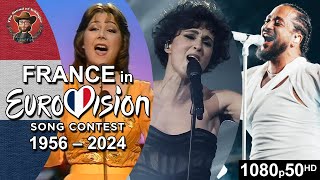 France In Eurovision Song Contest 1956-2024