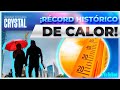 La CDMX rompe nuevo récord histórico de calor | Noticias con Crystal Mendivil