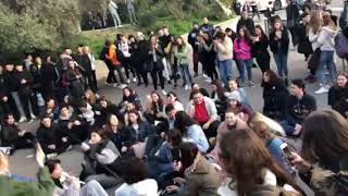 Martigues - Réforme du bac : blocus devant le lycée Lurçat