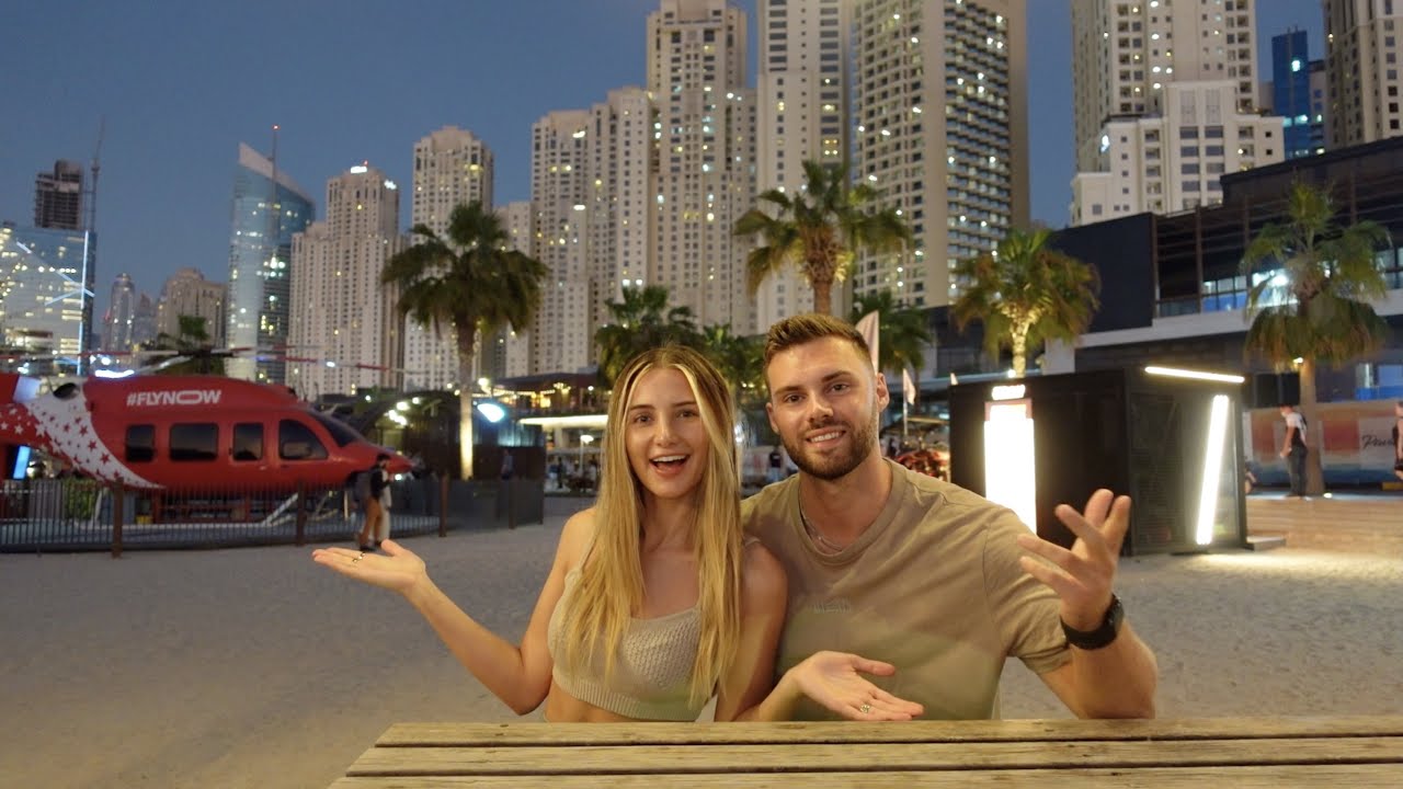 our first 24 hours in Dubai | Matt and Summer