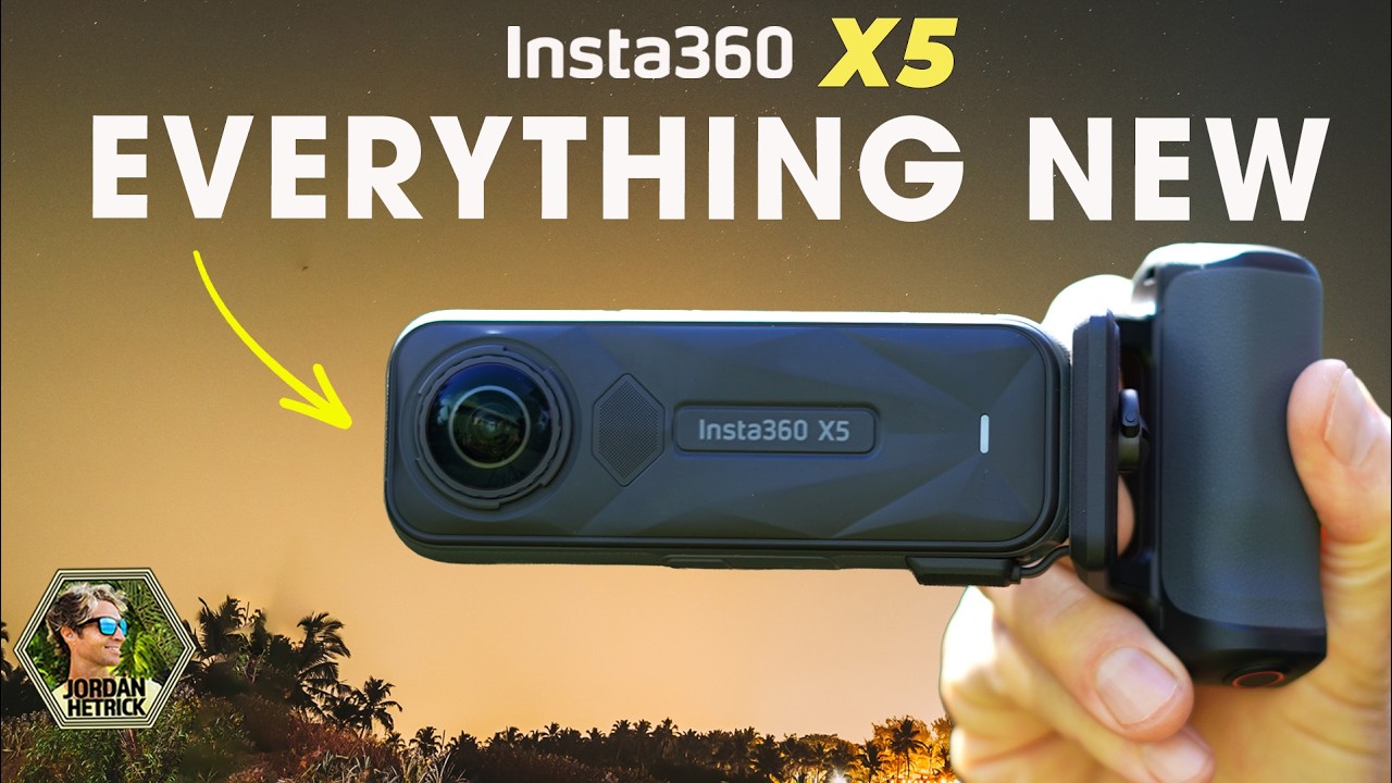 Insta360 X5 – All New Features & Accessories - YouTube