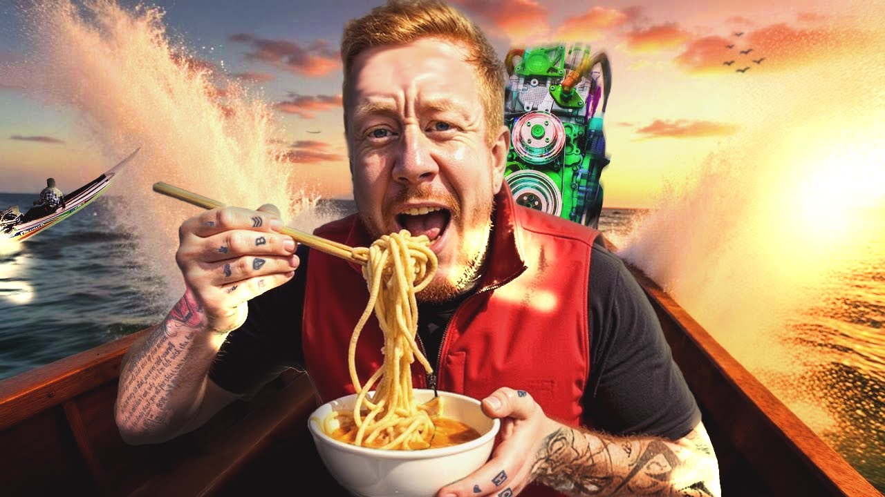 The FASTEST Asian Street Food Ever? TURBO DRAG RACING in Thailand