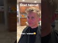 #music #haircut #friends #graduation #fresh