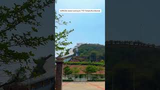 Garuda statue coming for TTD Temple #vizag #rushikonda #shortfeed #reels