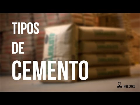 Video: ¿Cuáles son los productos del cemento?