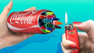 Fun life hacks with crayons check out these amazing crayon ideas to
boost your creativity and imagination!this time i'll show you some
pretty awesome ways to...