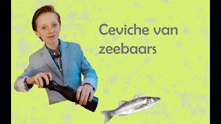 Ceviche van zeebaars