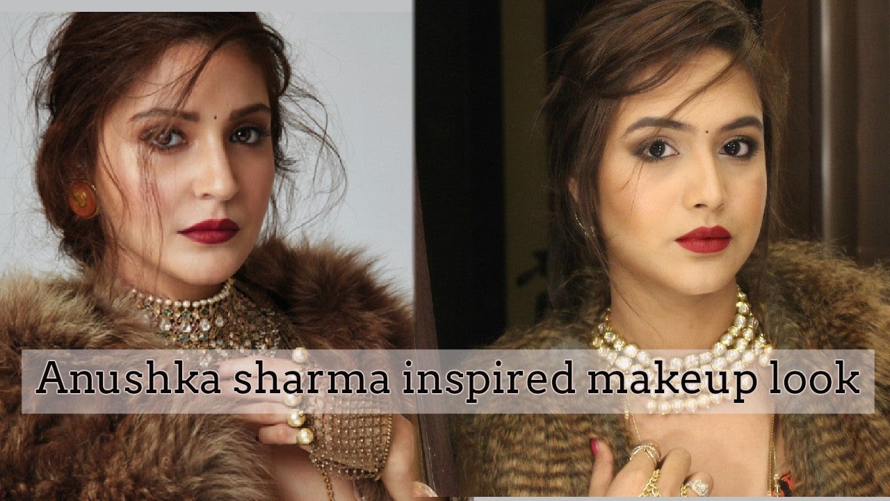 Anushka sharma inspired look