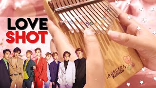 Video thumbnail of "EXO 엑소 'Love Shot' Kalimba Cover with Tabs ♡"