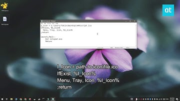 How to change the icon for an AutoHotKey script on Windows 10