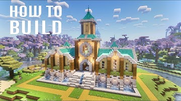 Minecraft Magical Library Tutorial | Enchanting Room, Potion Lab & Herbarium