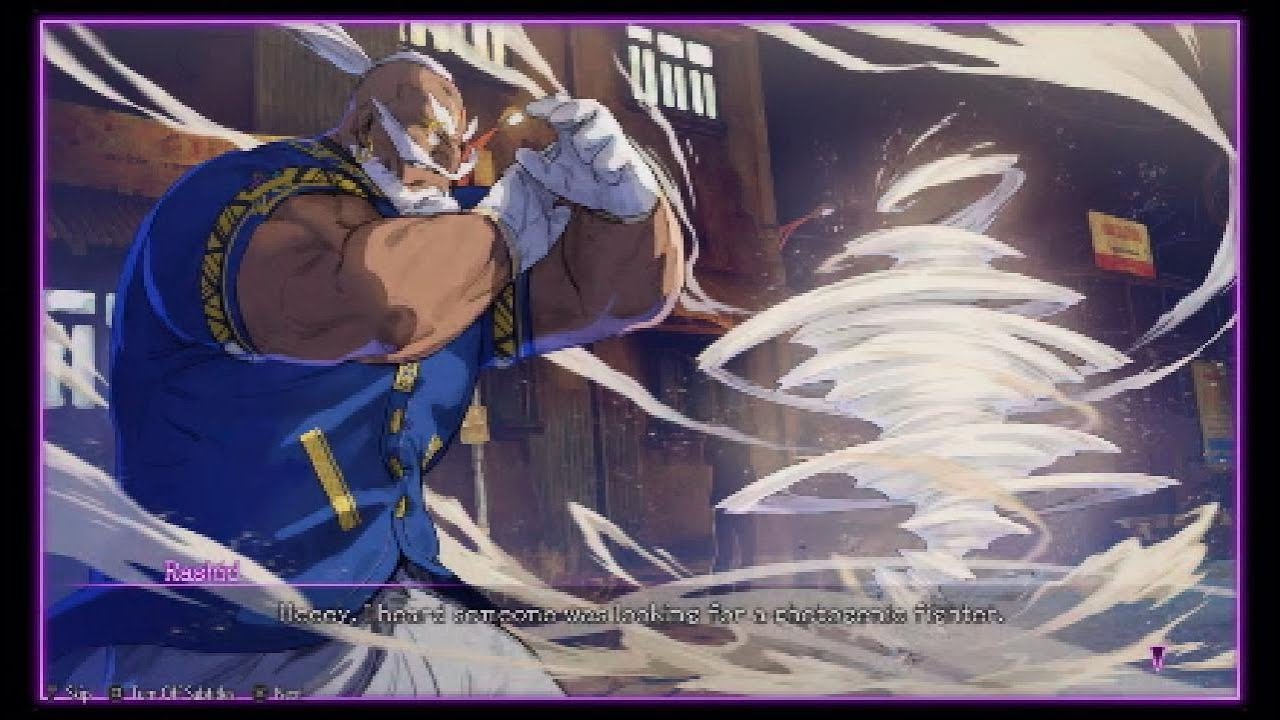 Street Fighter 6 Rashid boss fight - YouTube