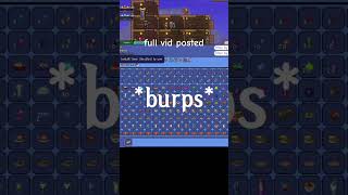 burpaholic - full vid posted | #infernum #terraria #calamity #pain #calamitymod #fyp