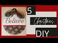 5 New Christmas 2020 DIY - Heidi Sonboul DIY Challenge - Dollar Tree DIY