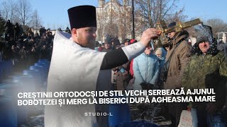 Download Lagu Creștinii ortodocși de stil vechi serbează Ajunul Bobotezei și merg la biserici după Agheasma Mare MP3