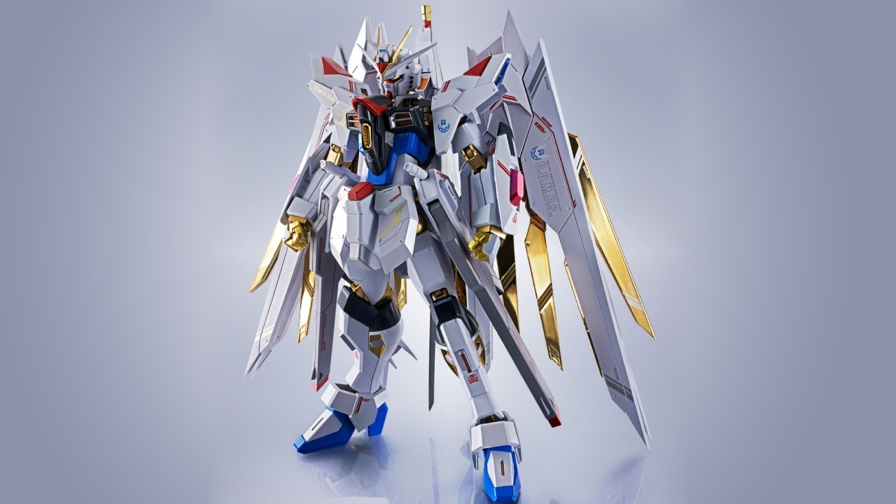 ロボット MIGHTY STRIKE FREEDOM GUNDAM METAL ROBOT SPIRITS MIGHTY STRIKE FREEDOM GUNDAM - YouTube