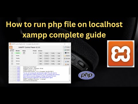 How to run php file on localhost xampp.#php #phpcode #xamppserver