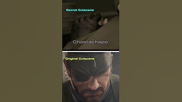 This Secret Cutscene Is Absolutely Iconic!   #metalgearsoliddelta #mgs3  #metalgearsolid3remake #fyp