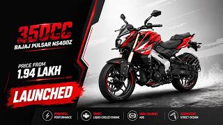 Bajaj Pulsar NS400Z Launched With 350cc Engine - Explained All Spec, Features And More