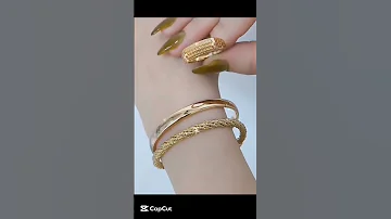 Modern Elegant Bracelet Jewelry Gold 