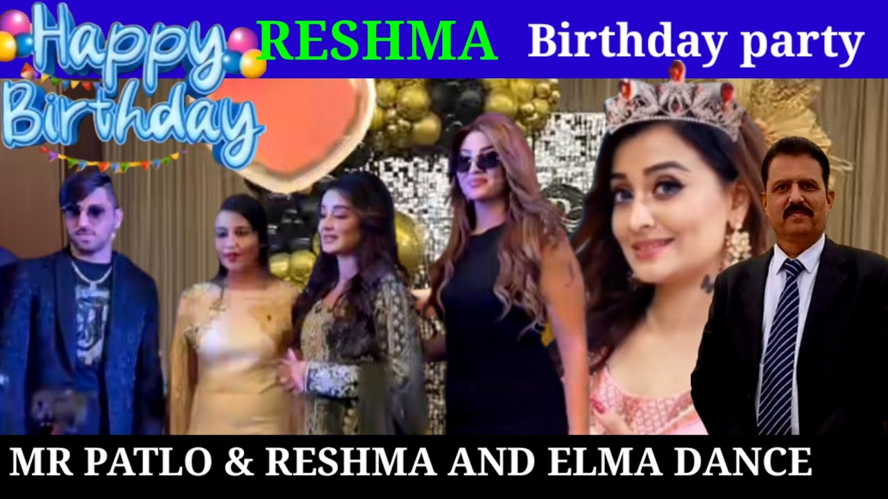 Happy Birthday Reshma Birthday Party in Dubai | Mr Patlo Entry with Elma |Mr Patlo Dance with Reshma