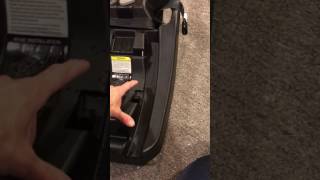 Recaro Coupe infant car seat not releasing or disconnecting from base problem