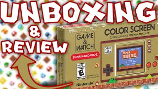 NEW Mario Game & Watch UNBOXING & REVIEW