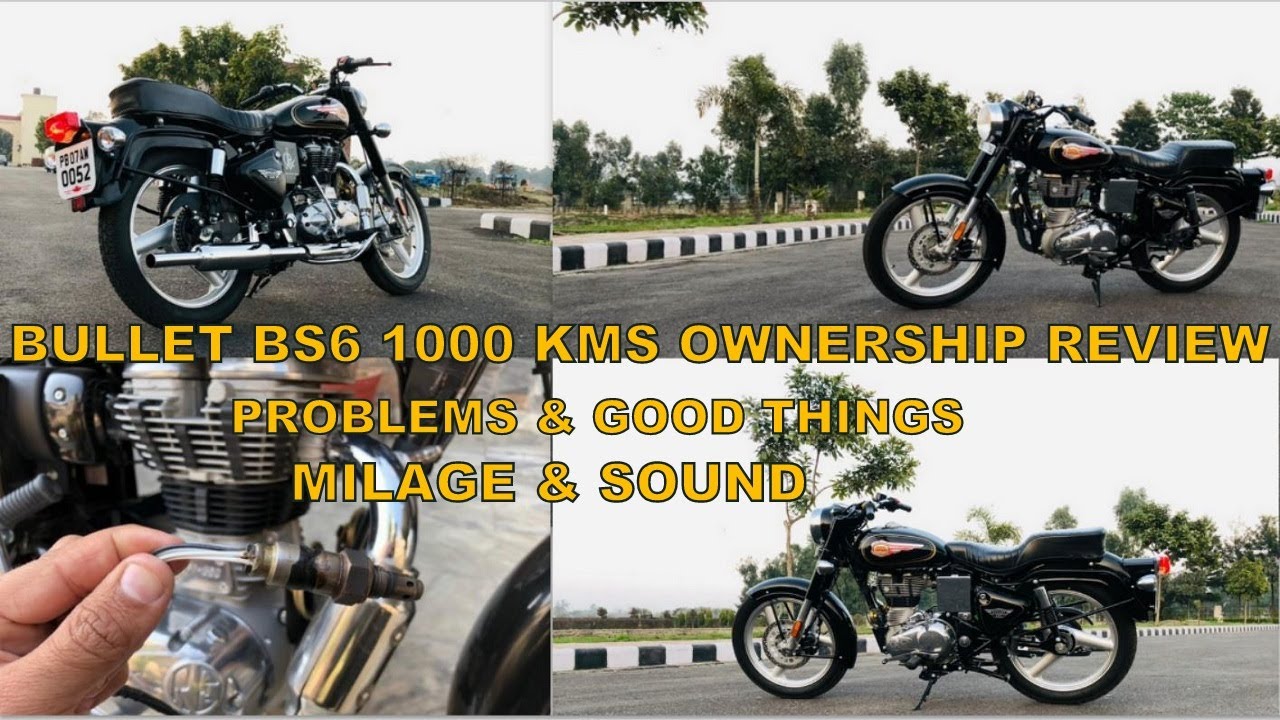 new bullet bs6 mileage