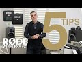 Rode Wireless GO Lapel Microphone - 5 Tips for better audio - Samples with and without EQ