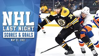 NHL Last Night: All 31 Goals and NHL Scores of April 23, 2021