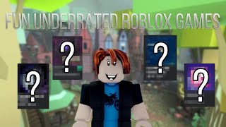 Top 5 Best Underrated Roblox Games that you NEED to Play! (2024)