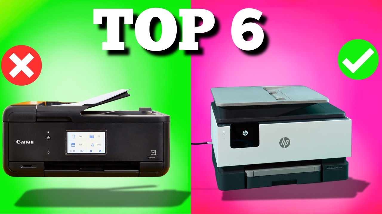 Лучшие домашние принтеры 2025 года | Ознакомьтесь с ними перед покупкой