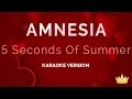 5 Seconds Of Summer - Amnesia (Karaoke Version)
