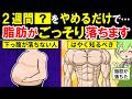 やめるだけでお腹のブヨブヨが落とせる事6選！うp主も実践している●●とは？【ずんだもん解説】