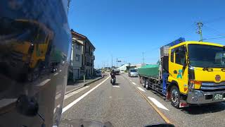 2019050804　上越～糸魚川海岸線　W800　大和ステンレススチールキャブトンサイレンサ
